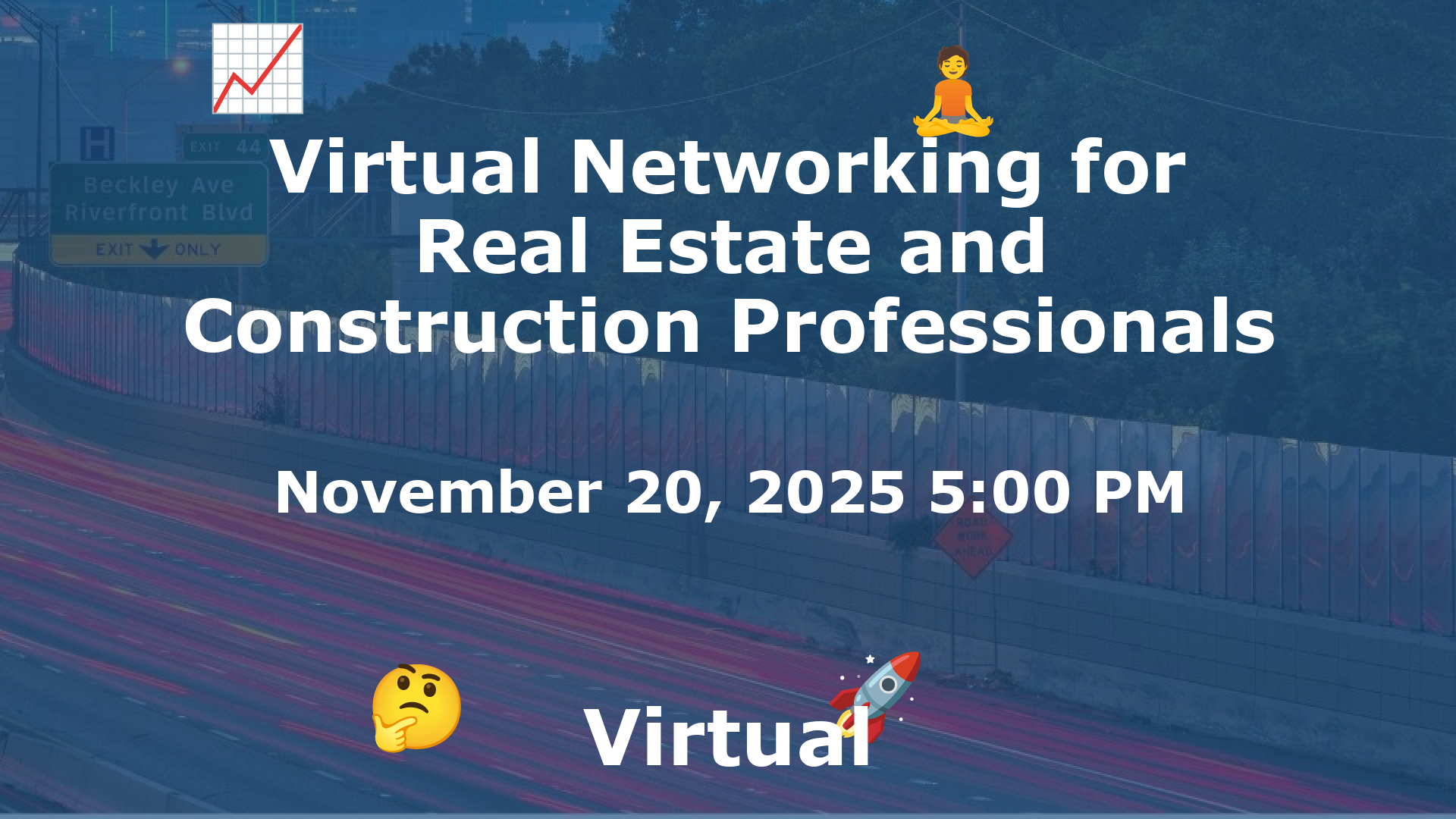 Virtual Networking for Real Estate and Construction Professionals event image